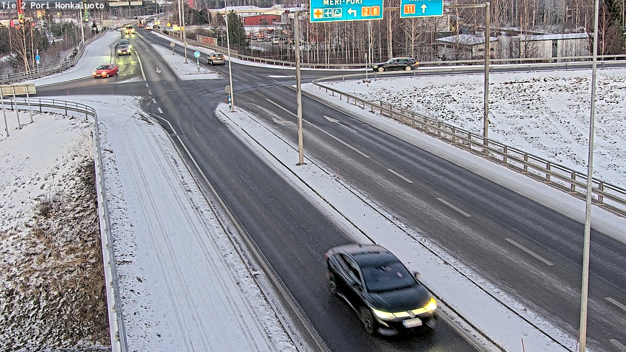 Kelikamerat Kuva Tie 2 Pori, Honkaluoto, Pori, Satakunta