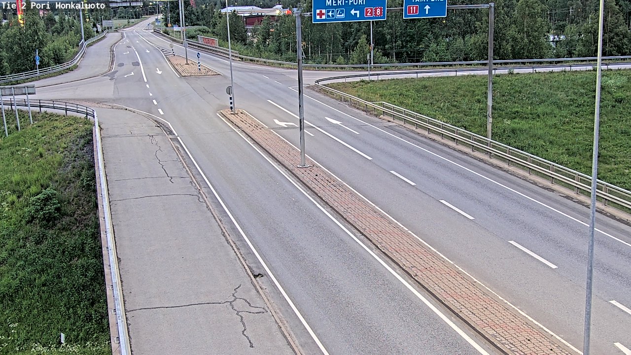 Kelikamerat Kuva Tie 2 Pori, Honkaluoto, Pori, Satakunta