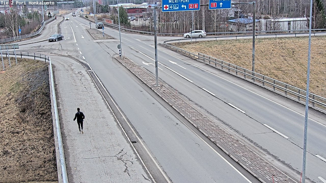 Kelikamerat Kuva Tie 2 Pori, Honkaluoto, Pori, Satakunta