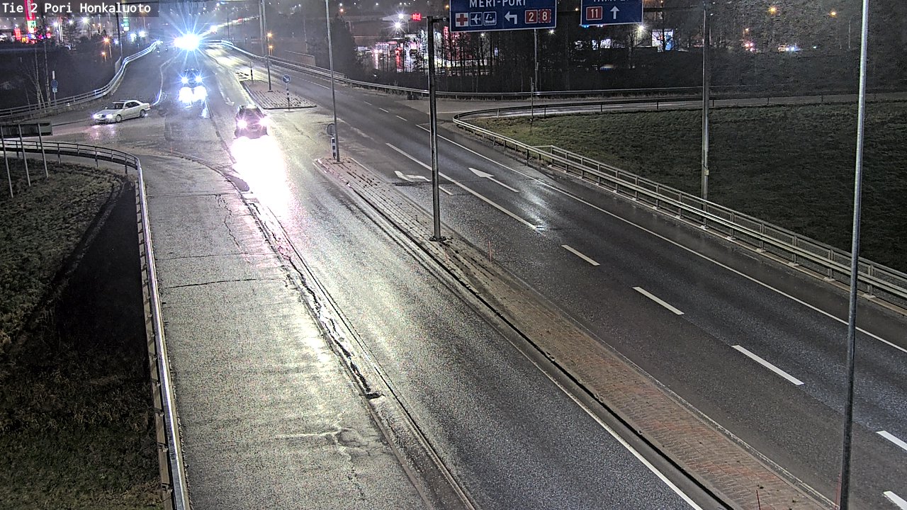 Weather Camera Image Road 2 Pori, Honkaluoto, Pori, Satakunta