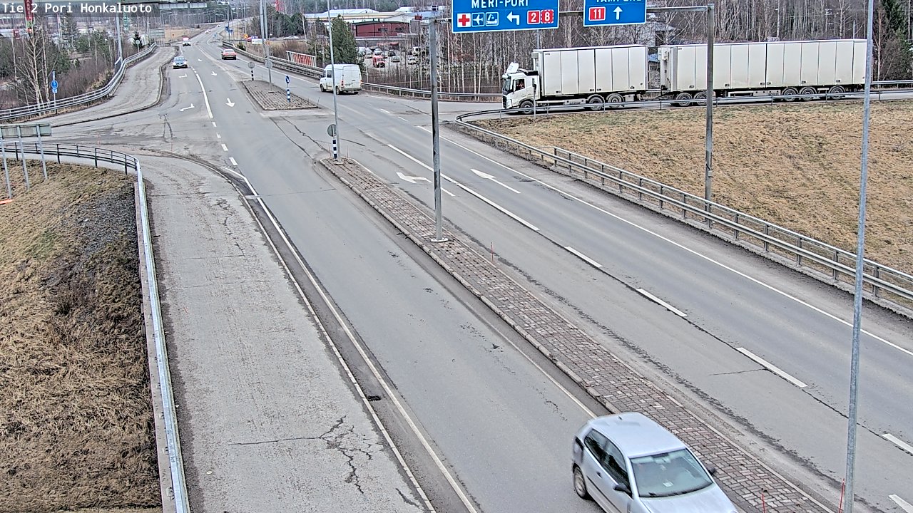 Kelikamerat Kuva Tie 2 Pori, Honkaluoto, Pori, Satakunta