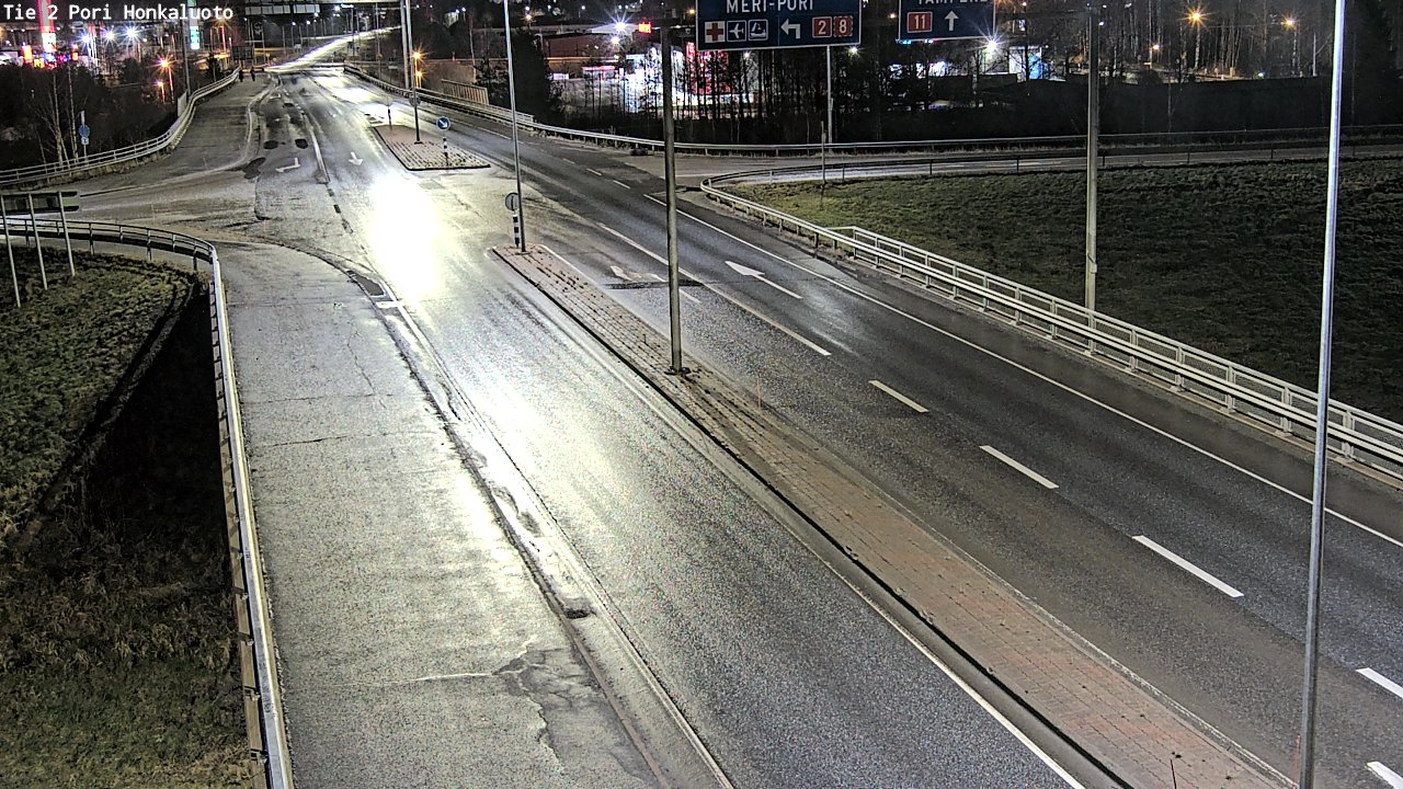 Weather Camera Image Road 2 Pori, Honkaluoto, Pori, Satakunta