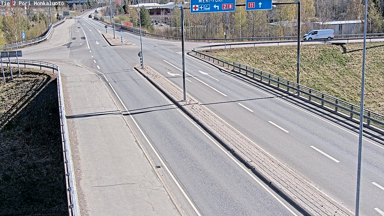 Kelikamerat Kuva Tie 2 Pori, Honkaluoto, Pori, Satakunta