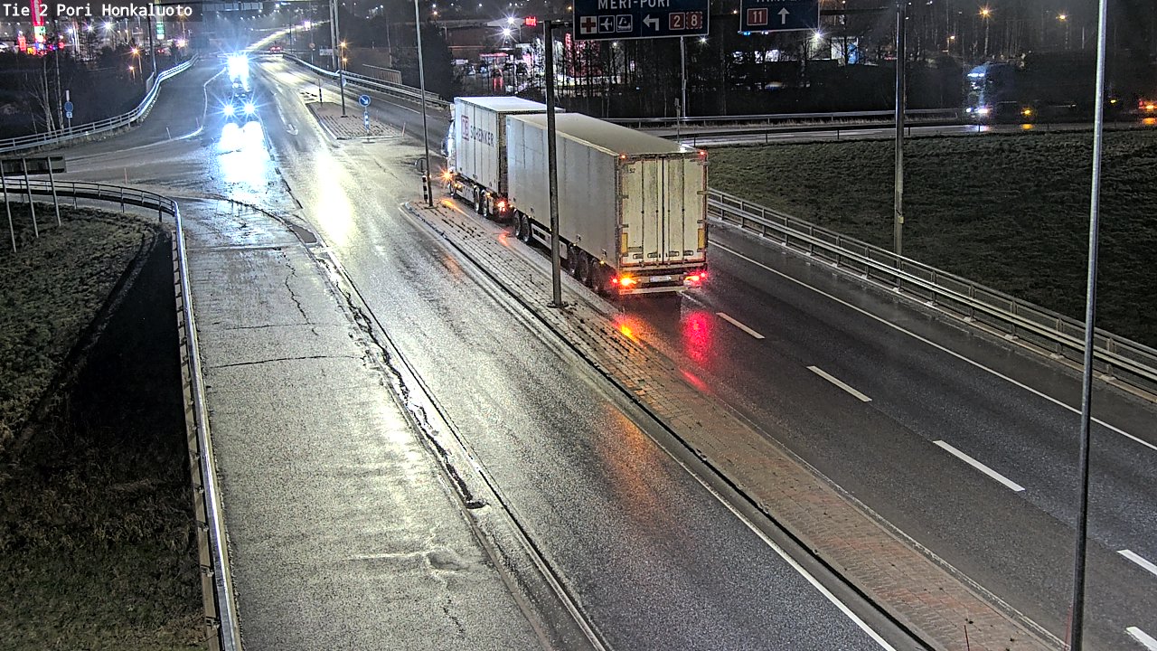 Weather Camera Image Road 2 Pori, Honkaluoto, Pori, Satakunta