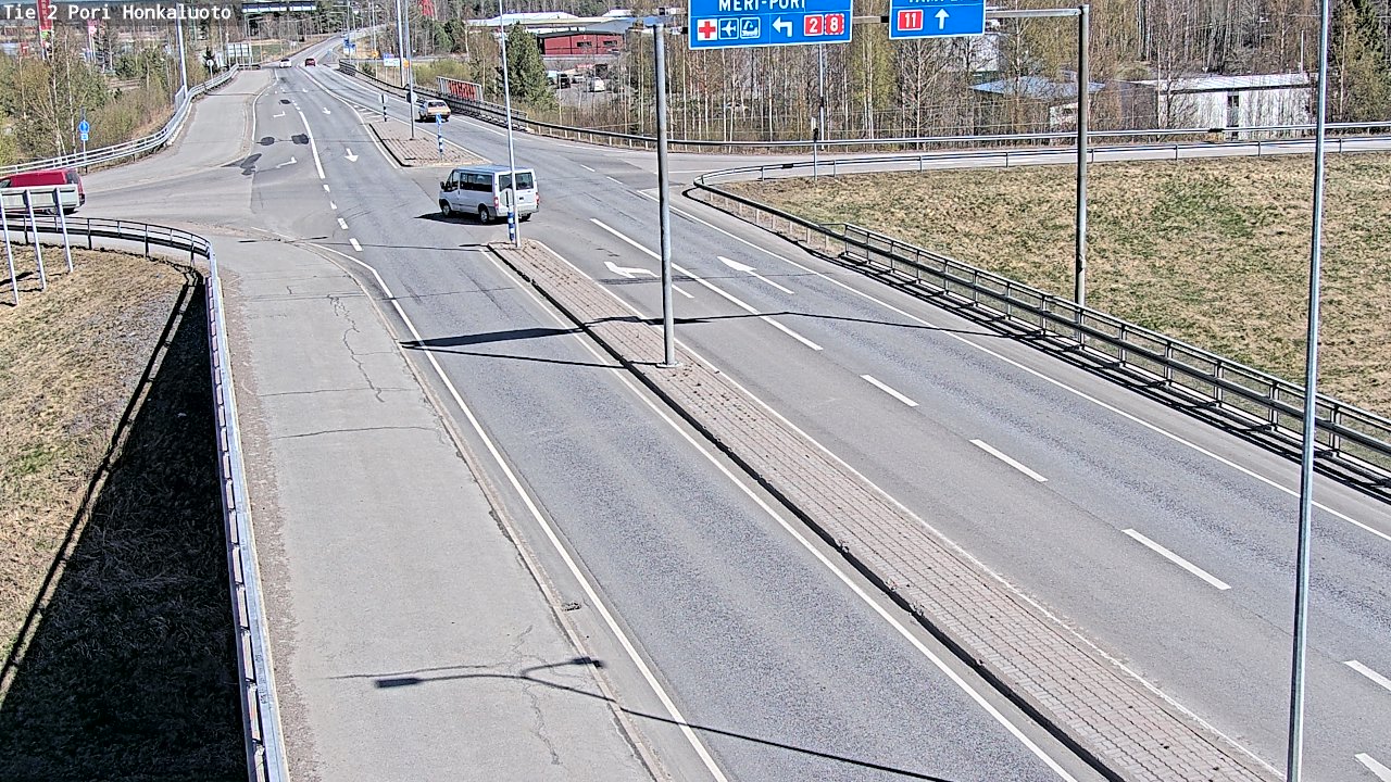 Kelikamerat Kuva Tie 2 Pori, Honkaluoto, Pori, Satakunta