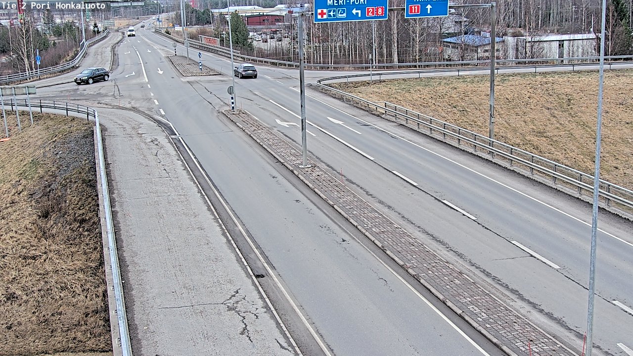 Kelikamerat Kuva Tie 2 Pori, Honkaluoto, Pori, Satakunta