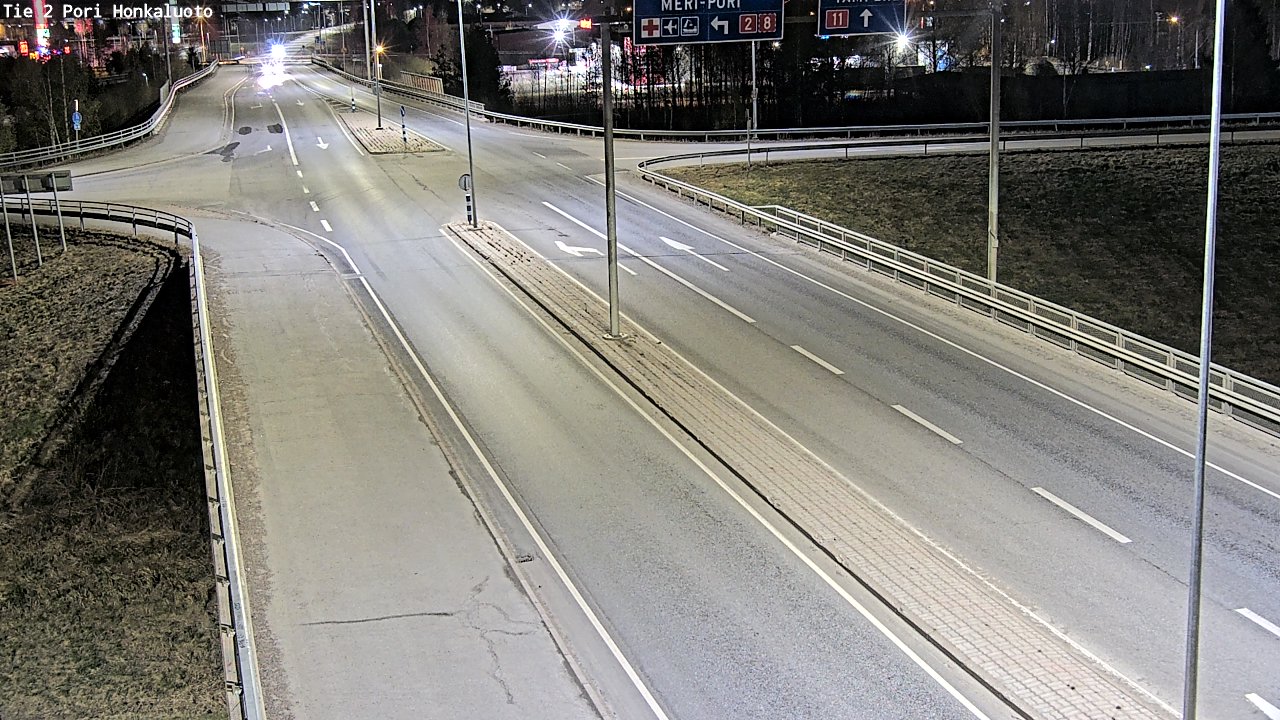 Weather Camera Image Road 2 Pori, Honkaluoto, Pori, Satakunta