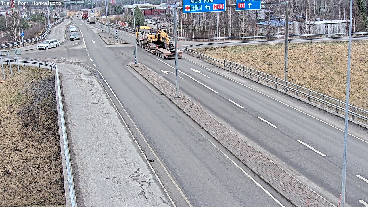 Kelikamerat Kuva Tie 2 Pori, Honkaluoto, Pori, Satakunta