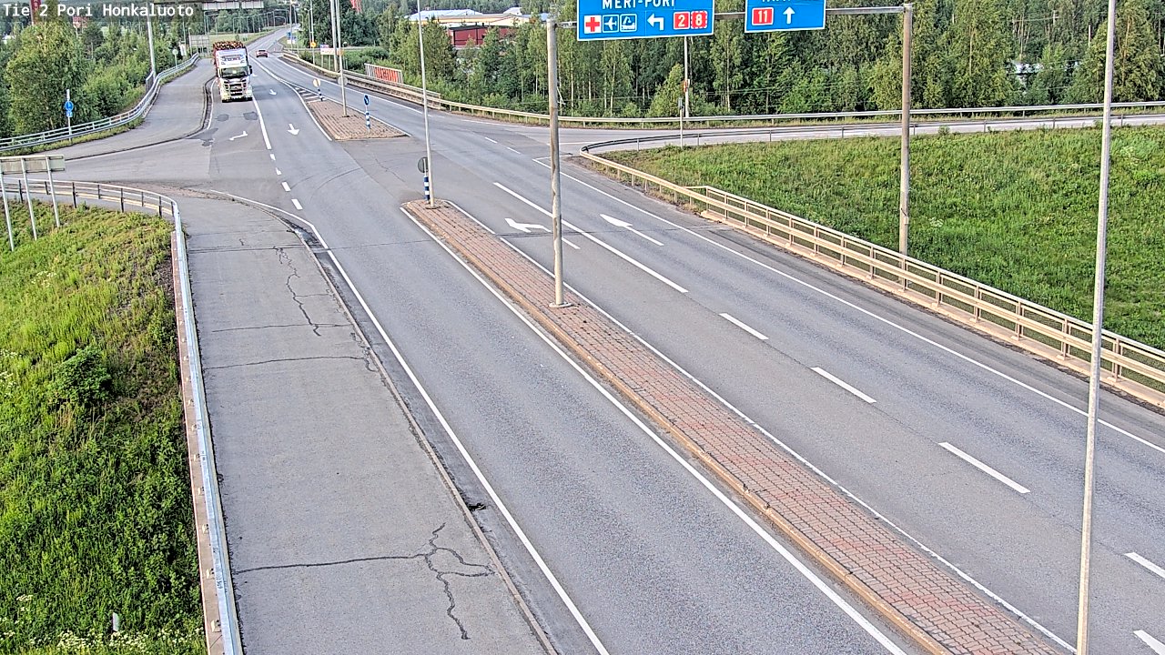 Kelikamerat Kuva Tie 2 Pori, Honkaluoto, Pori, Satakunta
