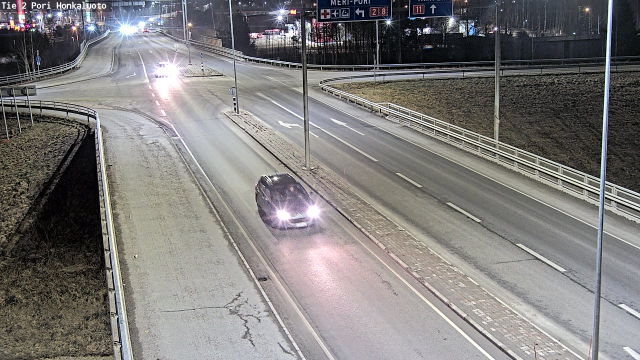 Weather Camera Image Road 2 Pori, Honkaluoto, Pori, Satakunta