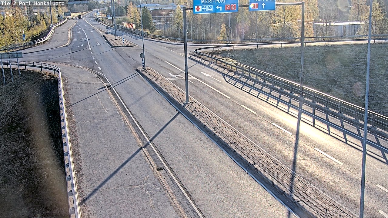 Kelikamerat Kuva Tie 2 Pori, Honkaluoto, Pori, Satakunta