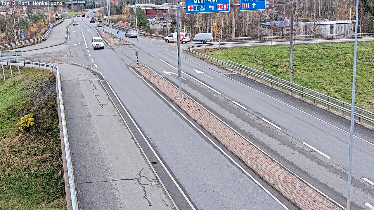 Kelikamerat Kuva Tie 2 Pori, Honkaluoto, Pori, Satakunta