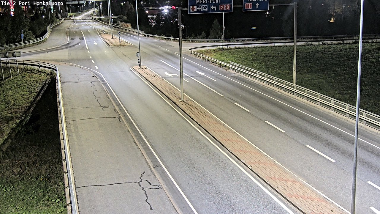 Kelikamerat Kuva Tie 2 Pori, Honkaluoto, Pori, Satakunta