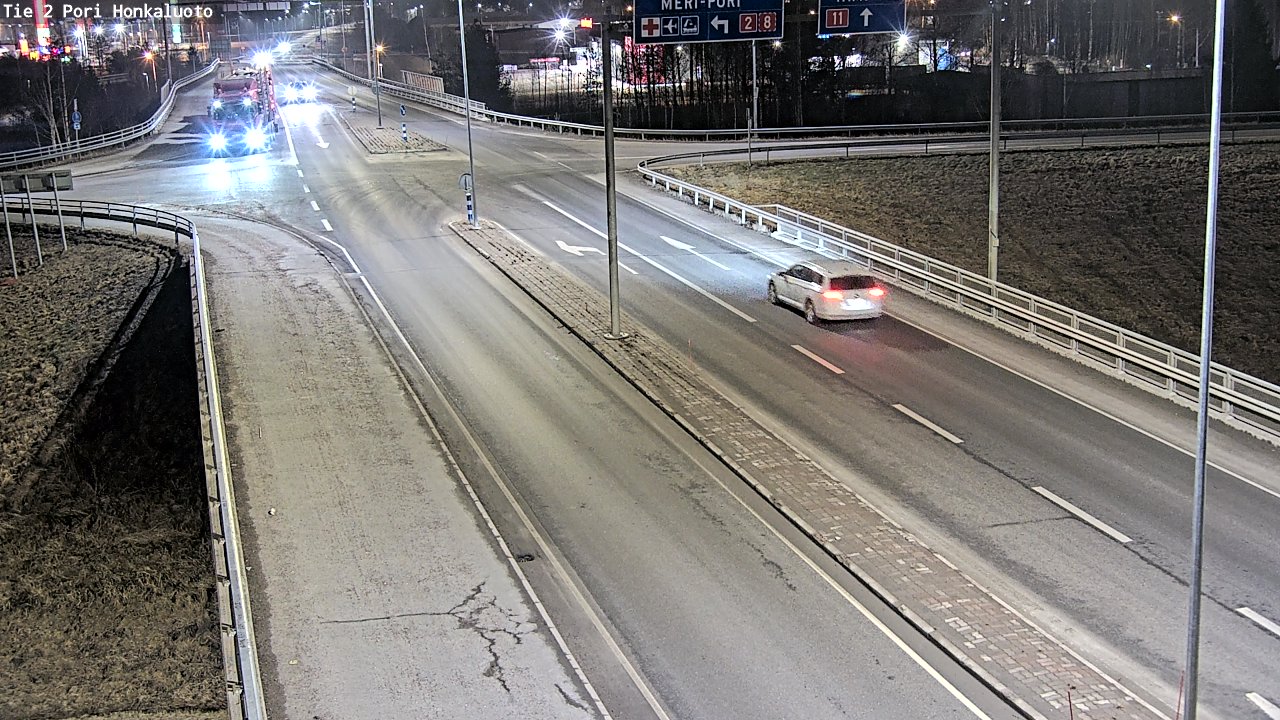 Weather Camera Image Road 2 Pori, Honkaluoto, Pori, Satakunta