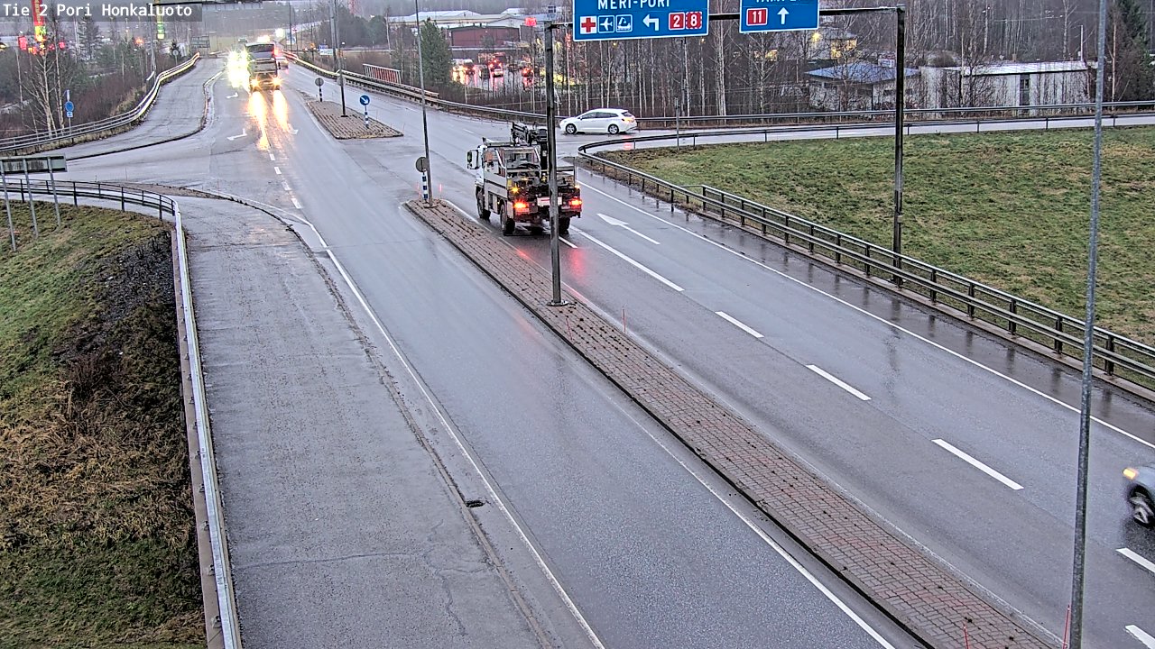 Weather Camera Image Road 2 Pori, Honkaluoto, Pori, Satakunta