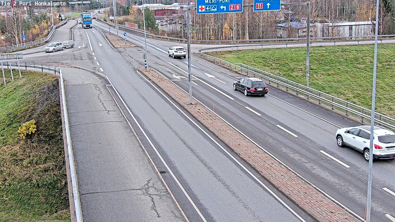 Kelikamerat Kuva Tie 2 Pori, Honkaluoto, Pori, Satakunta