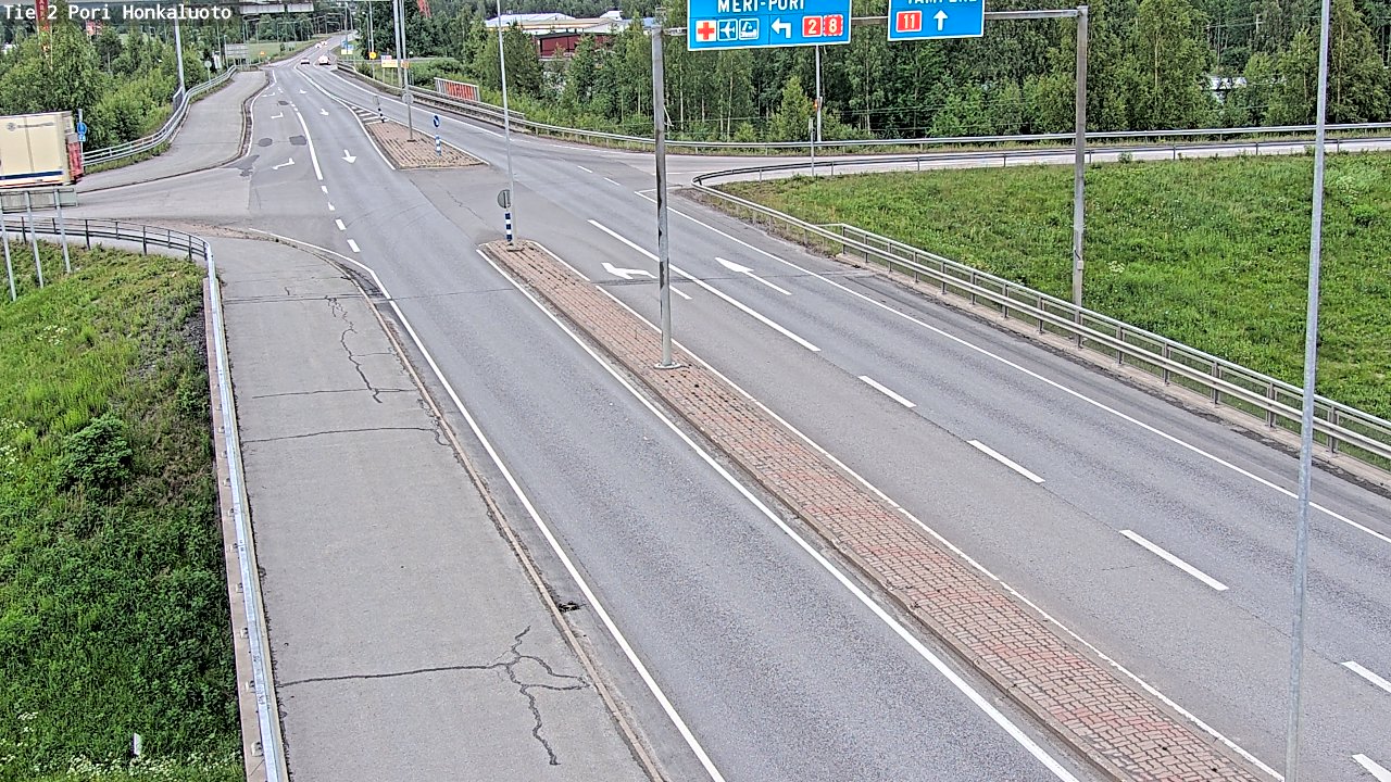 Kelikamerat Kuva Tie 2 Pori, Honkaluoto, Pori, Satakunta