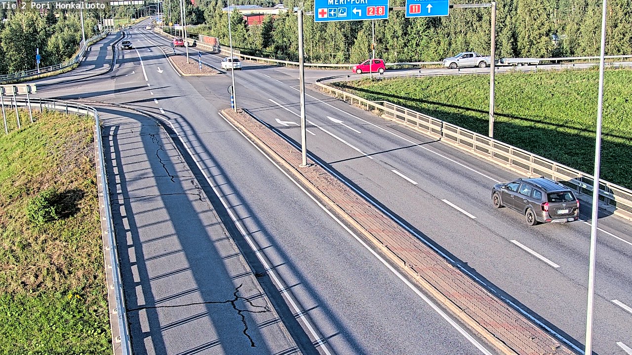Kelikamerat Kuva Tie 2 Pori, Honkaluoto, Pori, Satakunta
