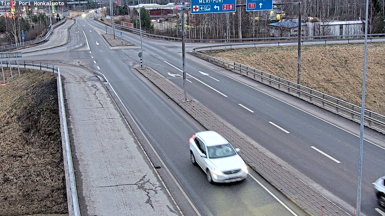 Kelikamerat Kuva Tie 2 Pori, Honkaluoto, Pori, Satakunta