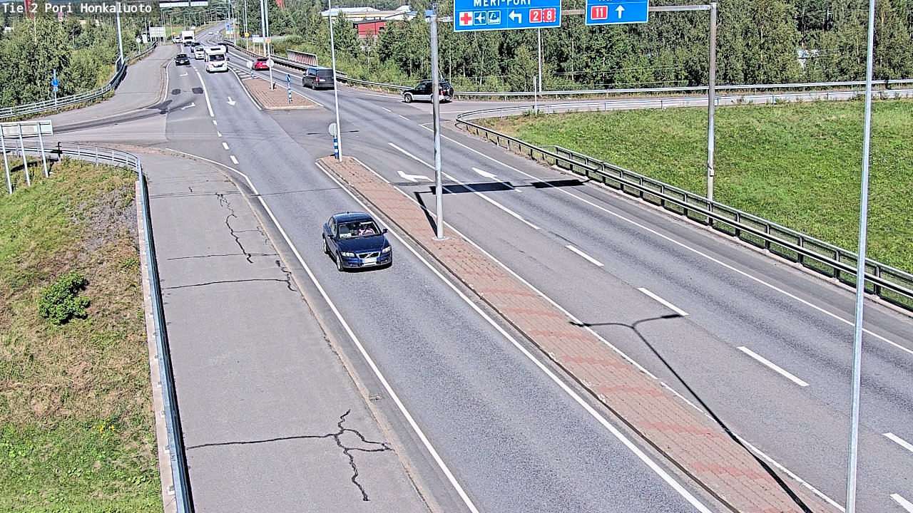 Kelikamerat Kuva Tie 2 Pori, Honkaluoto, Pori, Satakunta