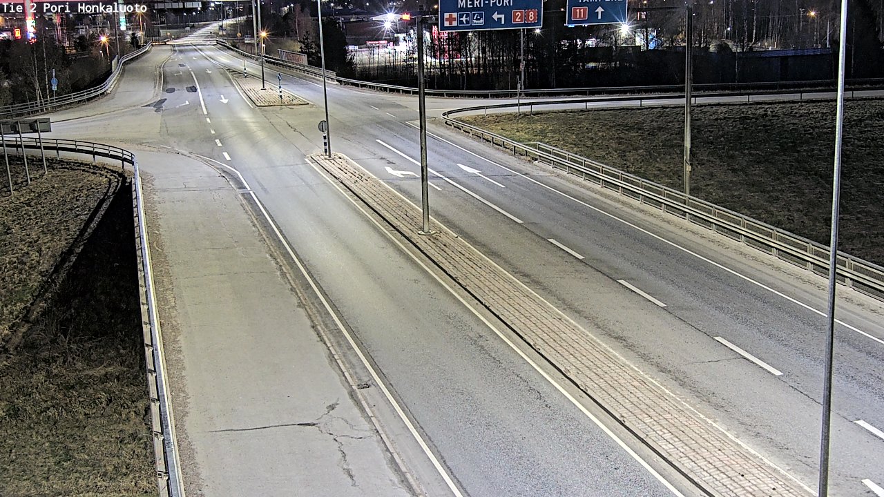 Kelikamerat Kuva Tie 2 Pori, Honkaluoto, Pori, Satakunta