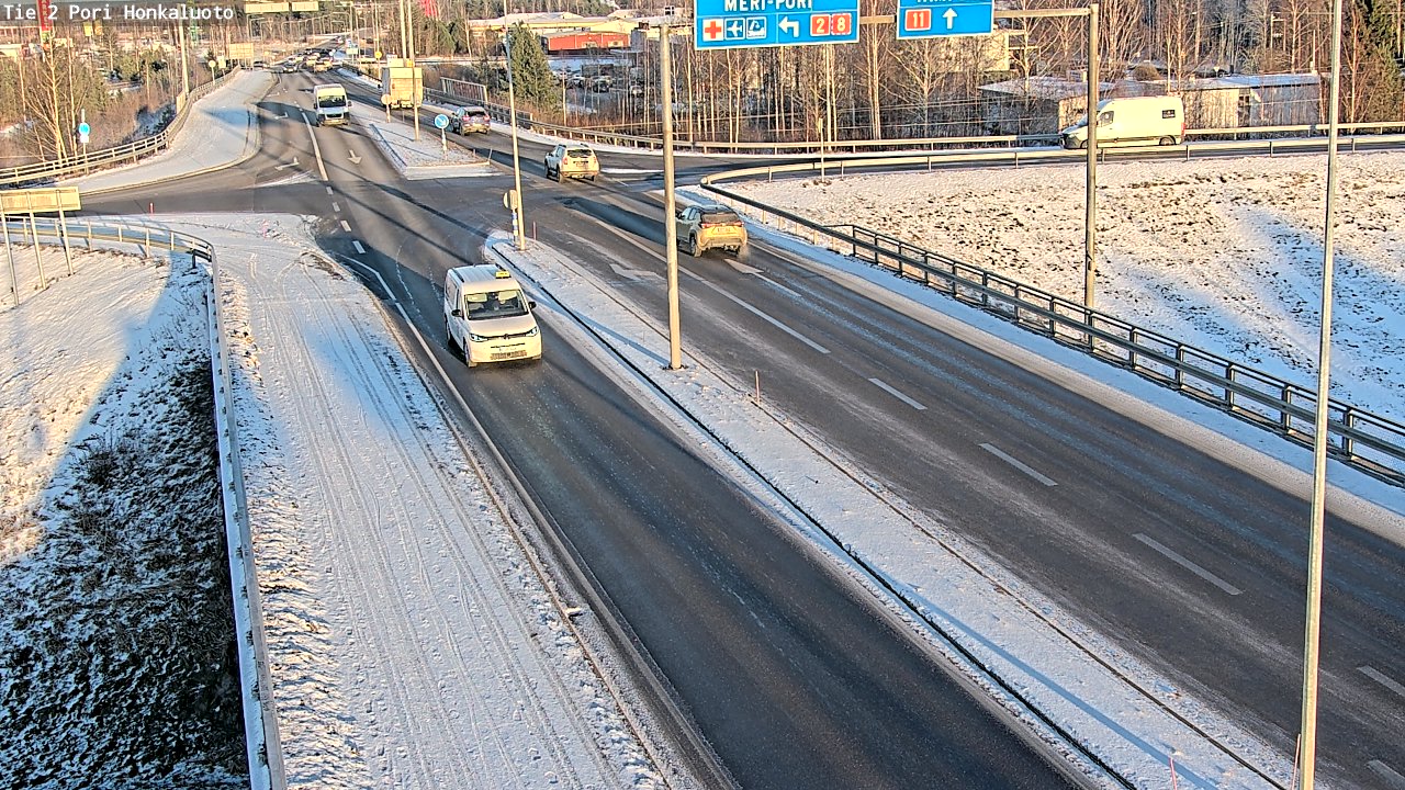 Weather Camera Image Road 2 Pori, Honkaluoto, Pori, Satakunta