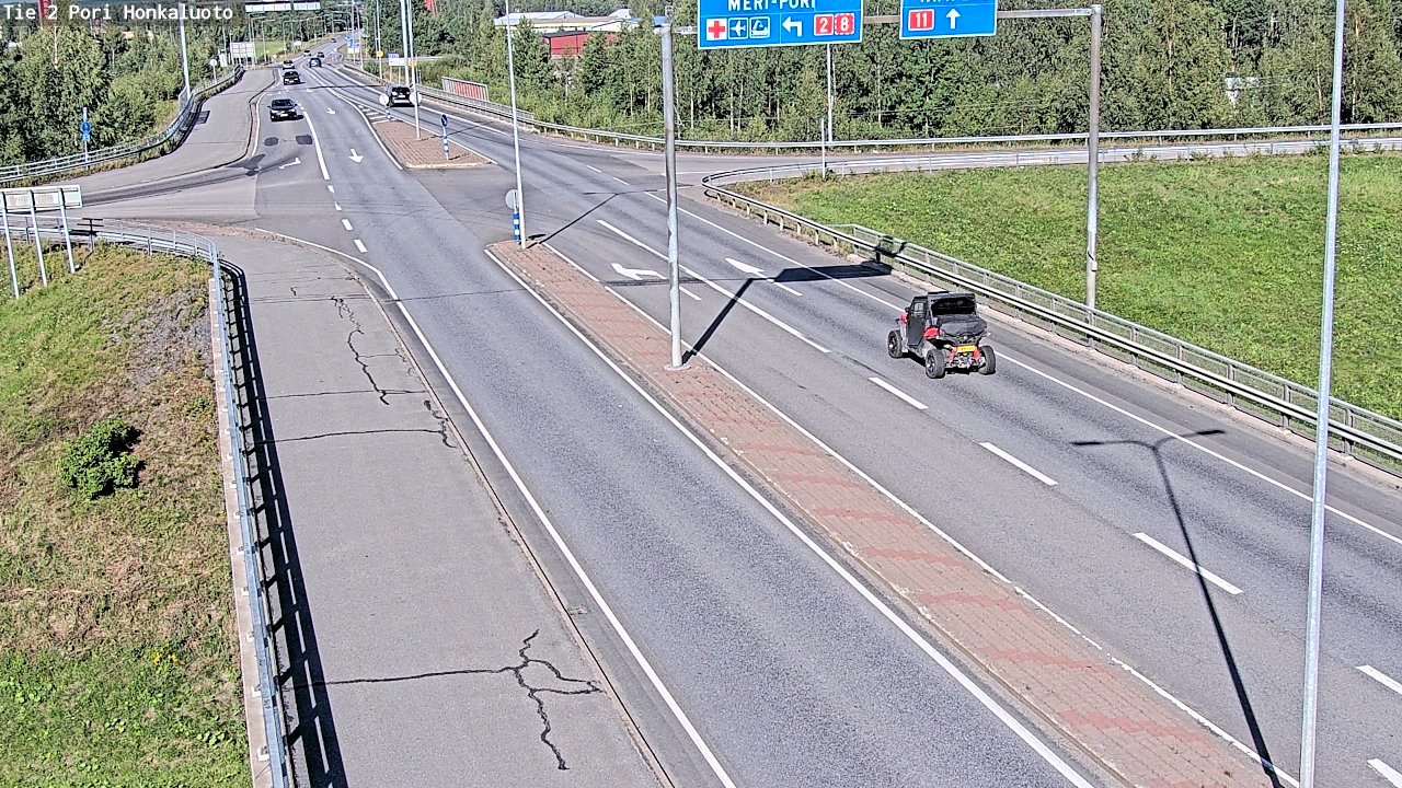 Kelikamerat Kuva Tie 2 Pori, Honkaluoto, Pori, Satakunta