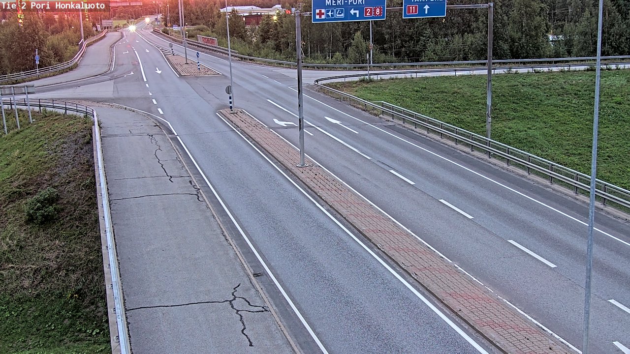 Kelikamerat Kuva Tie 2 Pori, Honkaluoto, Pori, Satakunta