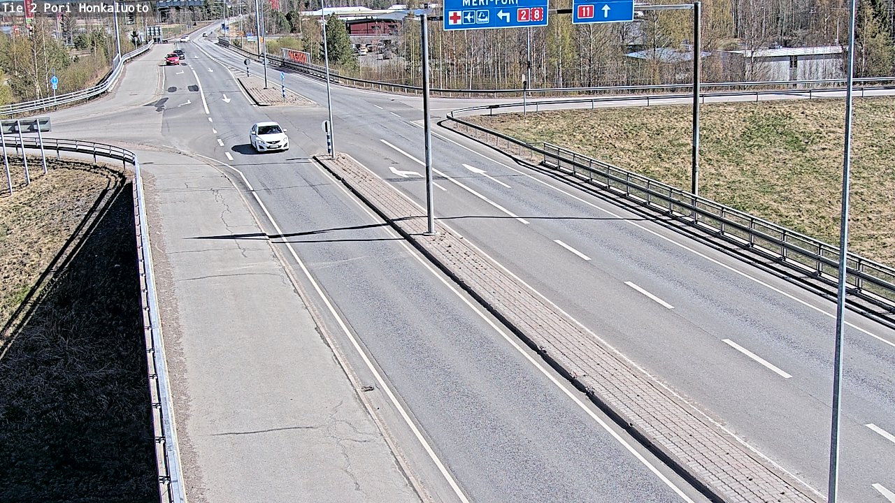 Kelikamerat Kuva Tie 2 Pori, Honkaluoto, Pori, Satakunta