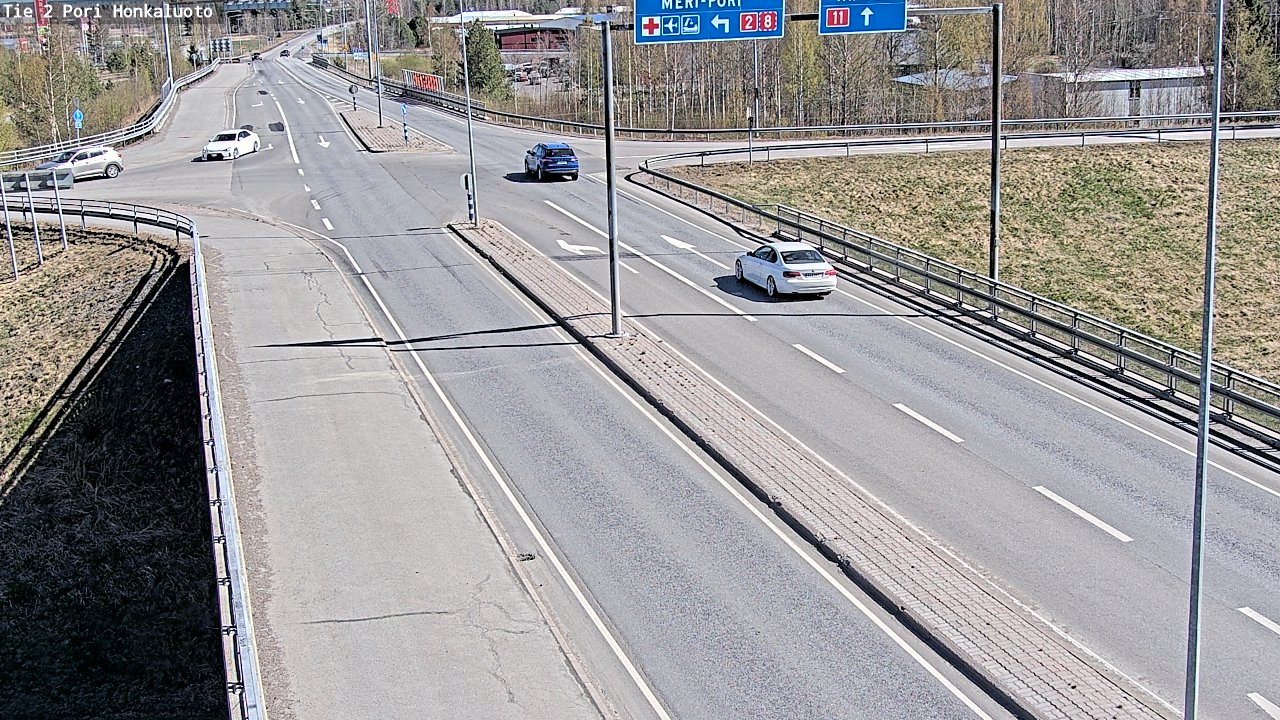 Kelikamerat Kuva Tie 2 Pori, Honkaluoto, Pori, Satakunta