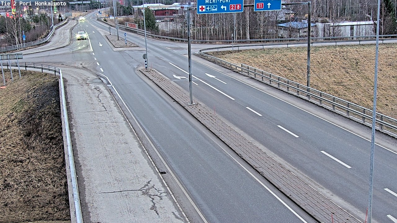 Kelikamerat Kuva Tie 2 Pori, Honkaluoto, Pori, Satakunta