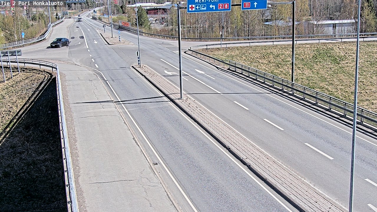 Kelikamerat Kuva Tie 2 Pori, Honkaluoto, Pori, Satakunta
