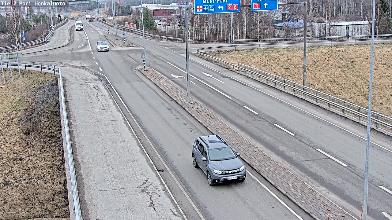 Kelikamerat Kuva Tie 2 Pori, Honkaluoto, Pori, Satakunta