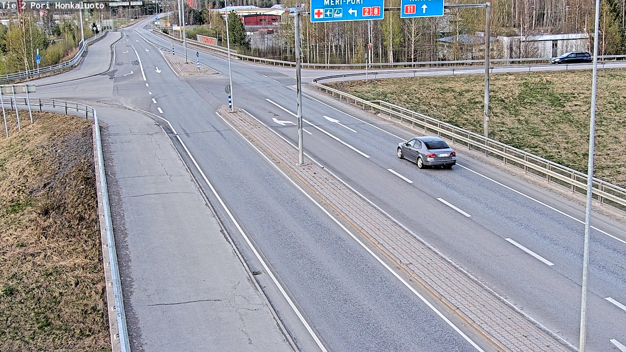 Kelikamerat Kuva Tie 2 Pori, Honkaluoto, Pori, Satakunta