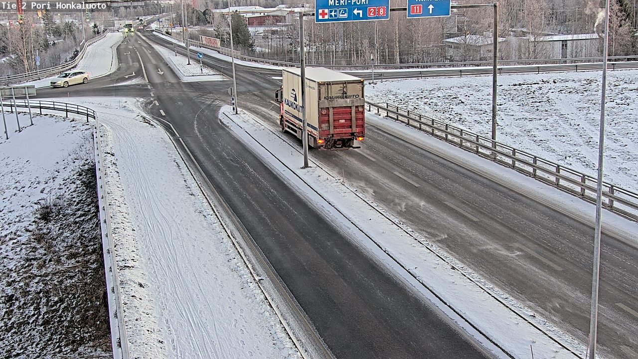 Kelikamerat Kuva Tie 2 Pori, Honkaluoto, Pori, Satakunta