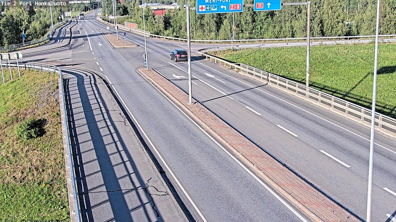 Kelikamerat Kuva Tie 2 Pori, Honkaluoto, Pori, Satakunta