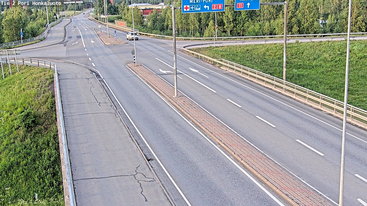 Kelikamerat Kuva Tie 2 Pori, Honkaluoto, Pori, Satakunta