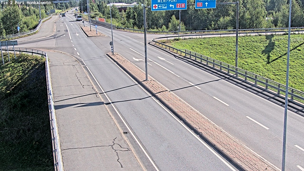 Kelikamerat Kuva Tie 2 Pori, Honkaluoto, Pori, Satakunta