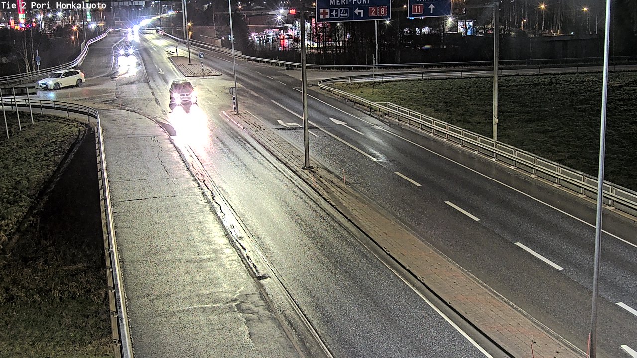 Weather Camera Image Road 2 Pori, Honkaluoto, Pori, Satakunta