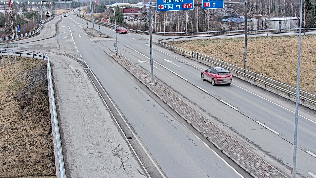 Kelikamerat Kuva Tie 2 Pori, Honkaluoto, Pori, Satakunta