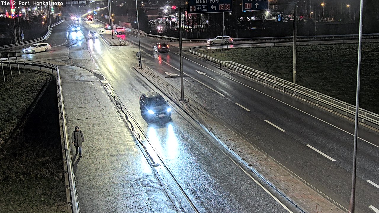 Weather Camera Image Road 2 Pori, Honkaluoto, Pori, Satakunta