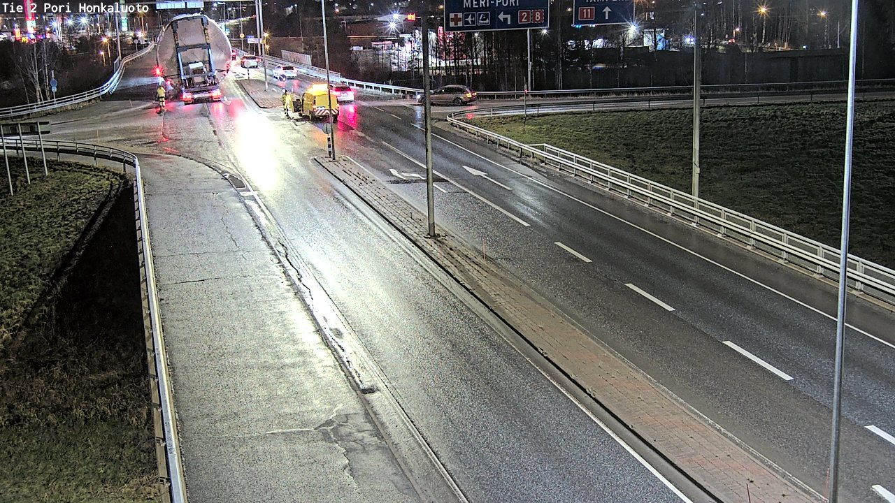 Weather Camera Image Road 2 Pori, Honkaluoto, Pori, Satakunta