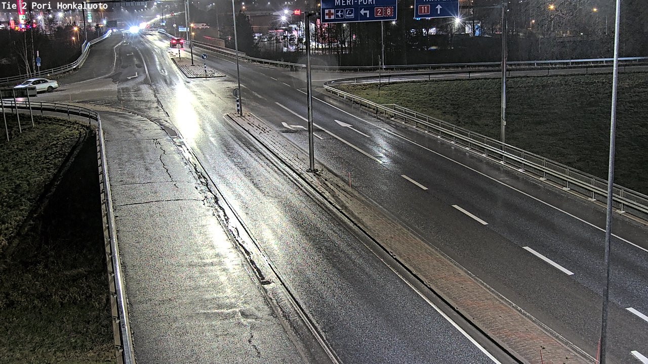 Weather Camera Image Road 2 Pori, Honkaluoto, Pori, Satakunta