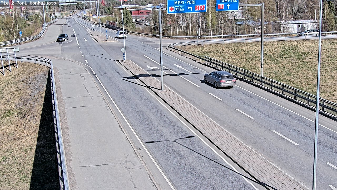 Kelikamerat Kuva Tie 2 Pori, Honkaluoto, Pori, Satakunta