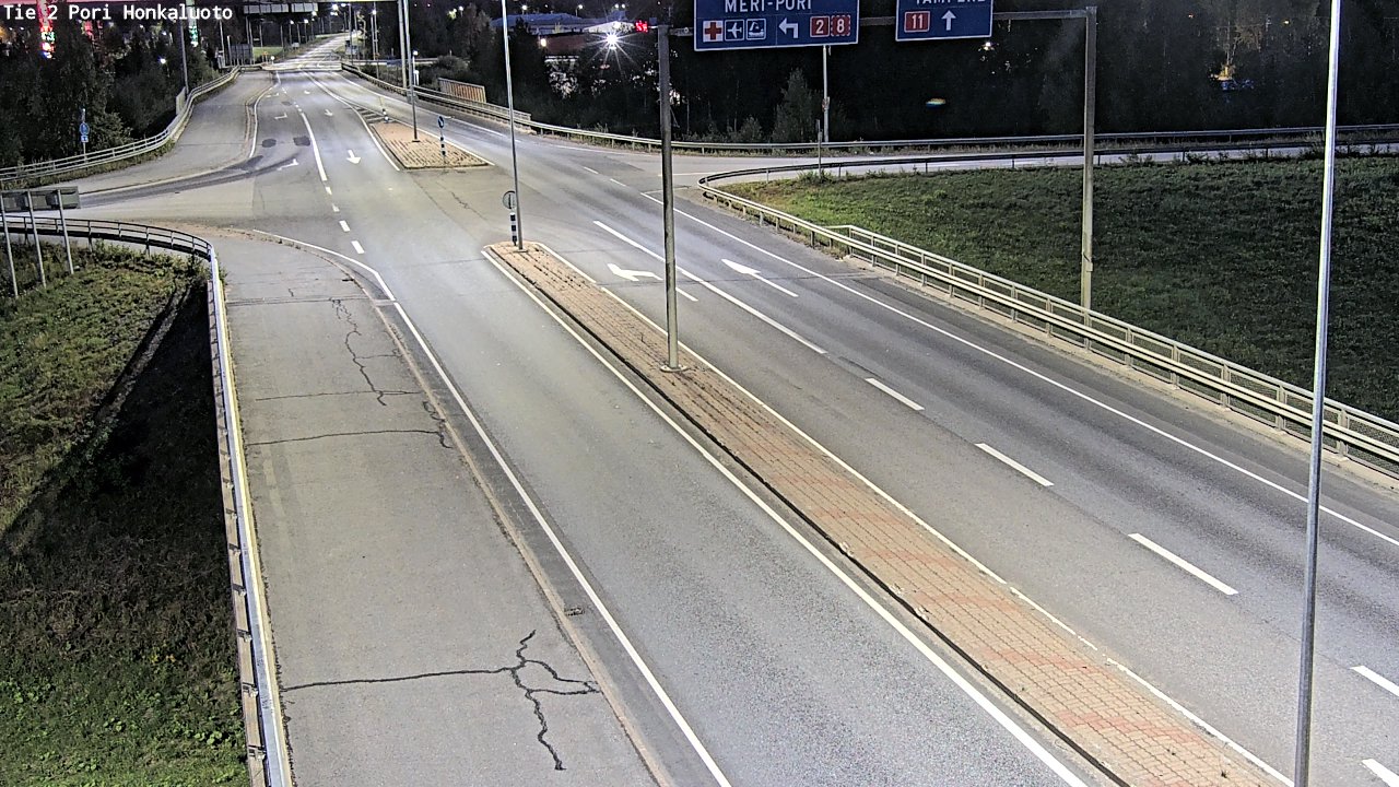 Kelikamerat Kuva Tie 2 Pori, Honkaluoto, Pori, Satakunta