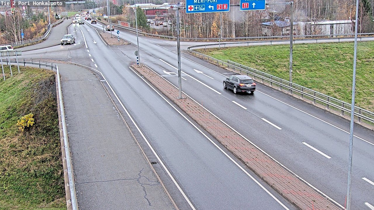 Kelikamerat Kuva Tie 2 Pori, Honkaluoto, Pori, Satakunta