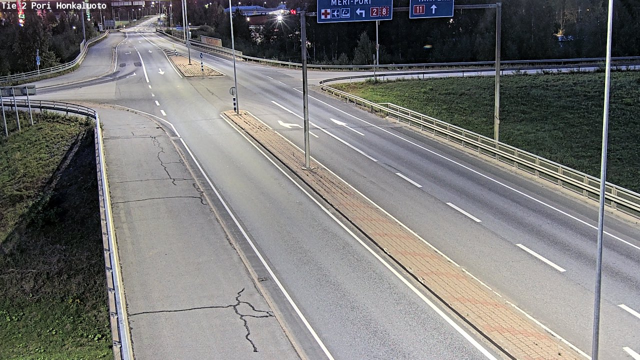 Kelikamerat Kuva Tie 2 Pori, Honkaluoto, Pori, Satakunta