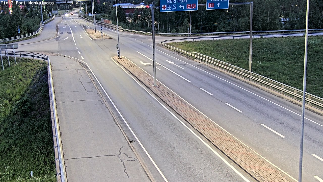 Kelikamerat Kuva Tie 2 Pori, Honkaluoto, Pori, Satakunta