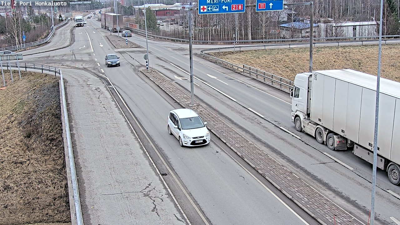 Kelikamerat Kuva Tie 2 Pori, Honkaluoto, Pori, Satakunta