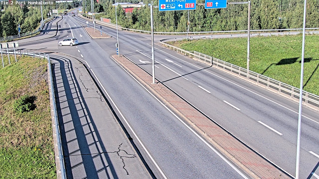 Kelikamerat Kuva Tie 2 Pori, Honkaluoto, Pori, Satakunta
